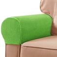 thumbnail image 5 of Soumake 2Pcs Sofa Arm Protector Anti-Slip High Elastic Polyester Soft To Touch Armrest Slipcover Household Supplies Household, 5 of 8