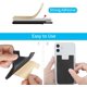 thumbnail image 4 of Card Holder for Back of Phone, Cell Phone Wallet Stick On Phone ID Credit Business Card Sleeve Pocket Suitable for iPhone, Samsung, Most Smart Phones 6 Pack, 4 of 5