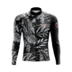 thumbnail image 3 of Maillot de ciclismo de invierno IRONMAN2023 RT Camo INFINIUM-TEX Chaquetas térmicas de manga larga con forro polar Ropa para ciclismo de carretera al aire libre, 3 of 5