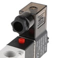 thumbnail image 3 of Válvu Solenoide de Aire Neumática Serie 4V210-08 de 2 Piezas DC24V 5 Vías 2 Posiciones PT1 / 4 `` Actuación Pilotada Soledad Válvulas neumáticas de 5 vías, 3 of 7