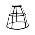 thumbnail image 2 of BLESIYA Cage Hoop Skirt Petticoat Crinoline Pannier Petticoat for Party Prom Cosplay Black, 2 of 8