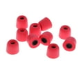 thumbnail image 1 of 10x Replacement 4.5mm Foam Memory For Headphone Earphones Red, 1 of 7