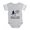 Heather Gray, variant on CafePress - FIN Basketball Superpower - Cute Infant Baby Football Bodysuit