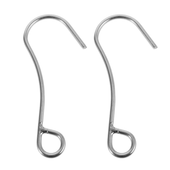 LULULION 2Pcs Stainless Steel Diving Safety Hook Heavy Duty Single Reef Hook for Drift Diving Gear