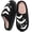 Black Bat, variant on Ecetana House Slippers for Women Men Fuzzy House Shoes with Memory Foam