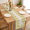 thumbnail image 3 of Yellow Daisy Table Runner 36 Inches Long Farmhouse Dress Scarves, Spring Summer Rustic Garden Floral Blossom Dining Tablerunner for Coffee Table/Kitchen Island/Party Décor, Small 13" x 36", 3 of 8
