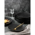 NANAHuang Ceramic Plates Set of 4, Handmade Reactive Mate Plates set