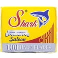 thumbnail image 3 of Cuchillas de afeitar SHARK Super Stainless con borde recto x100, 3 of 3