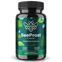 BeeProst Capsules - Official Bee Prost Pills For Prostate Heath, All Natural Formula To Support Control, Energy & Overall Well-Being, Review (60 Capsules)