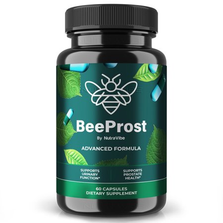 BeeProst Capsules - Official Bee Prost Pills For Prostate Heath, All Natural Formula To Support Control, Energy & Overall Well-Being, Review (60 Capsules)