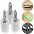 thumbnail image 3 of 30Pcs Shelf Support Pegs Bracket Screw With Non-Slip Sleeve Cabinet Shelf Pins, 3 of 8