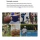 thumbnail image 4 of Rodilleras De Compresión Para Hombres Y Mujeres, 2 Uds., Rodilleras Tejidas, Protectores De Manga De Silicona Para Correr, Baloncesto, Gimnasio Vogacara OD015219-01, 4 of 6