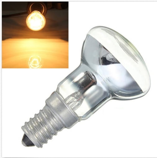 2 x 30W LAMP LIGHT BULBS LAVA LAMP CLEAR REFLECTOR HALOGEN BULBS SES R39 E14 