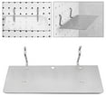 thumbnail image 6 of TISHITA Pegboard Shelf Sturdy Wall Rack for Workbench Nursery Workshop 25cmx10cm, 6 of 8