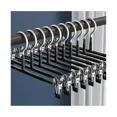 thumbnail image 1 of Perchas para faldas con pinzas, antideslizantes, diseño ultrafino que ahorra espacio, organizadores de armario, perchas de metal resistentes y fáciles de usar, ancho ajustable, para armario,, 1 of 7