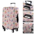 thumbnail image 5 of Dancing Princess Unicorns Pattern Luggage Cover Fashion Suitcase Cover Baggage Covers Fit 25-28 Inch Luggage (Go Travel), 5 of 5