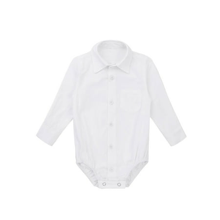 

CHICTRY Baby Boys Gentleman Shirt Long Sleeve Birthday Party Romper Jumpsuit