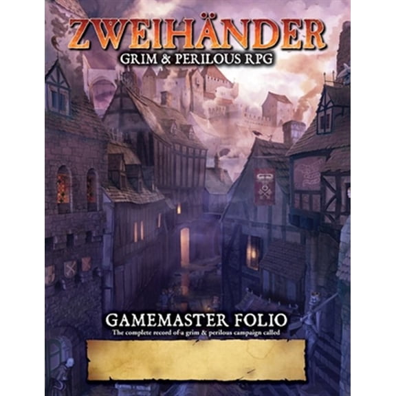 Pre-Owned ZWEIHANDER Grim & Perilous RPG: Gamemaster Folio, (Paperback)