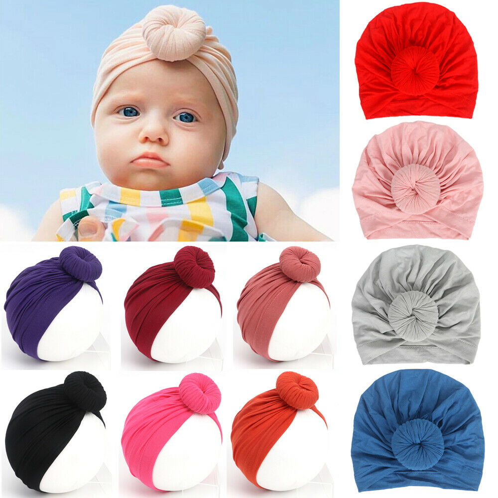 Diamondo 2pcs/Set Baby Hat Girl Boy Cap Kids Beanie Winter Stars Infant Cotton Scarf