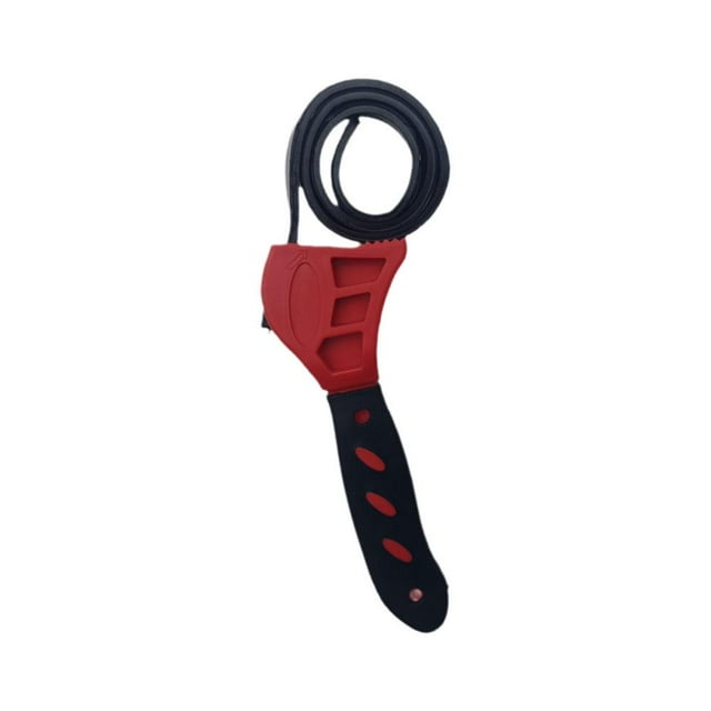 Adjustable Oil Filter Wrench with Nonslip Strap For Easy Tool Prof Removal
