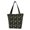 White, variant on Vsdgher Best Dad Ever print Reusable Shopping Grocery Bags for Women Shopping with Pouch Foldable Pouch Lightweight Polyester Fabric