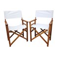 thumbnail image 4 of Sesslife 2 Pcs Wooden Folding Director Chair, Outdoor Folding Wood Chair, Wood Camp Chair for Patio/Deck, Natural, 4 of 8