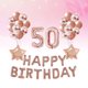 thumbnail image 1 of WEUVEB 37Ud Globos Decorativos Oro Rosa Con Látex Para Fiesta De Cumpleaños Y Eventos Especiales, 1 of 8
