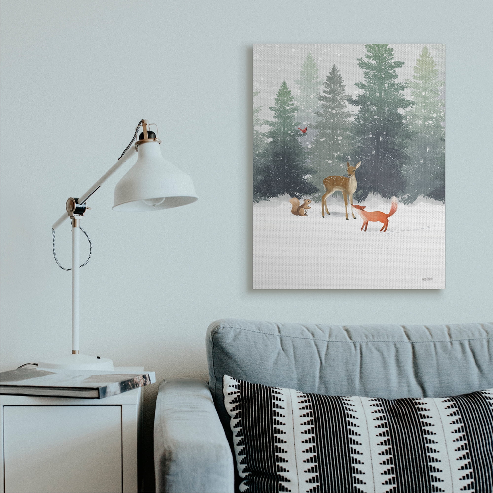 Stupell Home Décor Printed Holiday Canvas Art Print by House Fenway