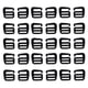 thumbnail image 1 of 15x 1 Par de Hebillas de Correa de , Clip de Cinturón de Sujeción de Cinturón de 1 para Mochilas, Bolsos Deportivos, Arneses, Correas, a kusrkot Hebilla de correa de gancho G de 1 pulgada, 1 of 8