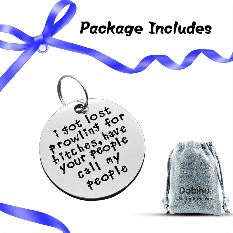 I got lost clearance prowling dog tag
