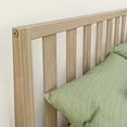 thumbnail image 5 of Scandinavian Full-Size Bed with Slatted Headboard, Blonde, 5 of 9