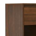 thumbnail image 4 of Simpli Home Hunter 20 inch Wide Industrial Modern Nightstand in Walnut, 4 of 7
