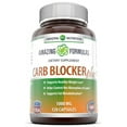 Amazing Formulas Carb Blocker Plus 1,000 Milligrams (Non GMO,Gluten
