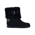 thumbnail image 2 of GBG Los Angeles Womens Aleya Faux Suede Cold Weather Ankle Boots, 2 of 4