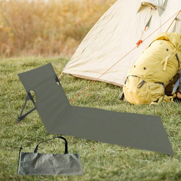 Silla de playa plegable Colamx con respaldo portátil para acampar