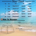 thumbnail image 3 of Diufon Beach Shorts for Women Elastic Waist Drawstring Loose Wide Leg Shorts Knee Length Summer Casual Clothes, 3 of 9
