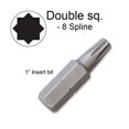 thumbnail image 3 of Broca de destornillador Best Way Tools Spline de acero al carbono de 1/4 x 2 pulgadas, 3 of 3