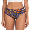 thumbnail image 1 of Fotbe Thanksgiving Turkey 2 Calzones Estampados para Mujer – Ropa Interior de Algodón, Cómoda, Suave y Elástica-X-Large, 1 of 6