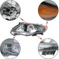 thumbnail image 7 of OTTULUR Headlights Assembly Replacement for Toyota Corolla 2011 2012 2013 Headlights Headlamps Driver and Passenger Side, 7 of 7
