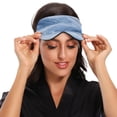 thumbnail image 4 of IAUYY Sleep Mask, Super Soft Eye Masks with Adjustable Strap, Lightweight Comfortable Blindfold,Perfect Blocks Light for Men Women Elegant and Graceful Backdrop, 4 of 7