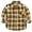 Orange, variant on GiLiling Boys Button Down Shirt Kids Flannel Shirt Toddler Plaid Shirt Boys Western Shirts Long Sleeve with Pocket Clothes (Red, 5-6 Years)