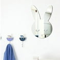 thumbnail image 2 of Nordic Acrylic Mirror Cartoon Wall Camera Props Kids Room Wall Decoration A/ Acrylic mirror sticker mirror rabbit, 2 of 5