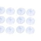 50mm Dia Maison Salle de Bain Fenêtre Murale Crochet de Ventouse en Plastique Bleu Clair 12Pcs – image 3 sur 5