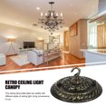 thumbnail image 5 of EeaseCA Chandelier Canopy Retro Chandelier Ceiling Cover Plate Lights Ceiling Plate, 5 of 5