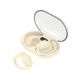 thumbnail image 2 of Oggfader Wireless Earbuds Bluetooth 5.3 Earless Smart Digital Display With Long Battery Life Intelligent Noise Reduction And Waterproofs Wireless Earphones Beige, 2 of 8