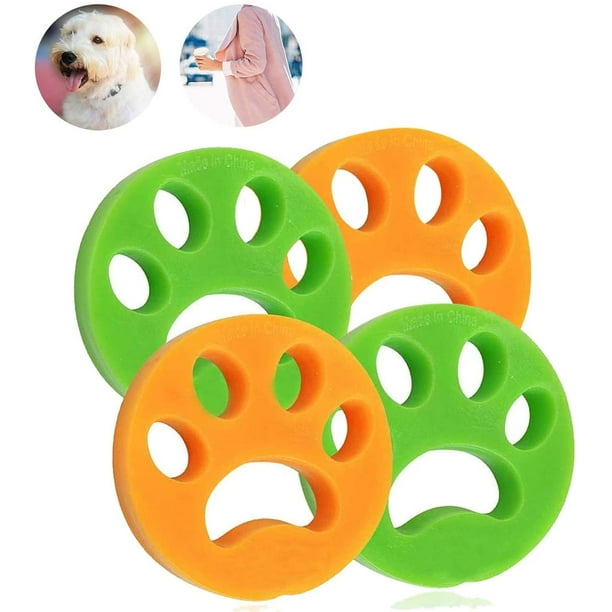 4 Pack Pet Hair Remover, Pet Hair Remover for Laundry, Pet Hair Remover for  Laundry for Dog Hair, Cat Fur And All Pets, Removes Fur In Washer and