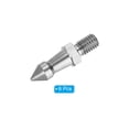 thumbnail image 3 of Unique Bargains M8 Thread Tripod Spike, 6 Pack Camera Tripod Ground Spike Screw Spike Mount Adapter Style 2, Silver, 3 of 6