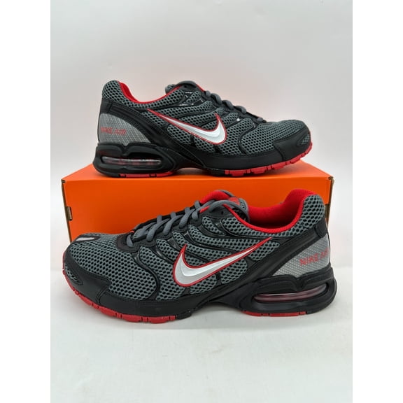 Nike Air Max Torch 4 Men's Size 11 Grey Red Running Athletic Shoes 343846 006
