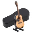 thumbnail image 1 of Greensen Miniature Wooden Guitar Model Display Mini Ornaments Craft Home Decor , Miniature Guitar Model, Mini Guitar Display, 1 of 1