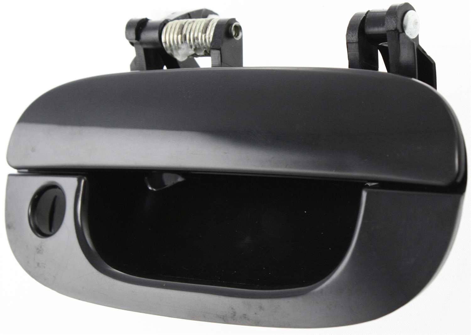 Replacement ARBD462155 Exterior Door Handle Compatible with 1994-2002 Dodge Ram 3500 2500 Front, Right Passenger Smooth Black